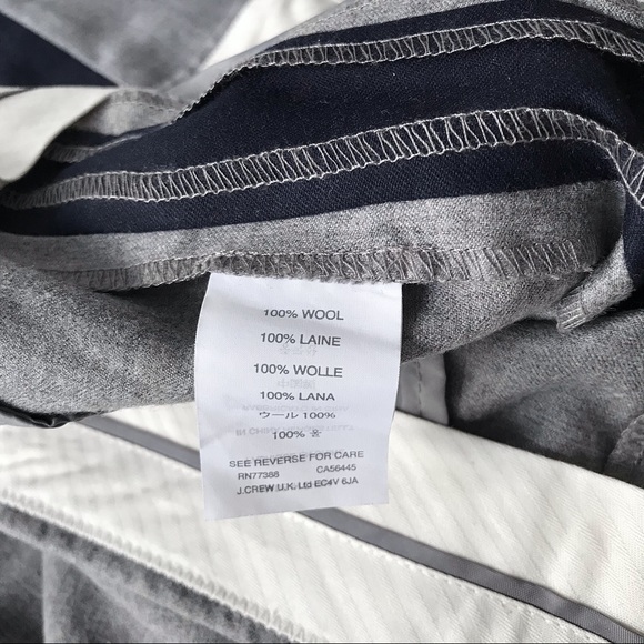 NWT J.Crew Collection Tuxedo Pant Italian Wool - Picture 5 of 16